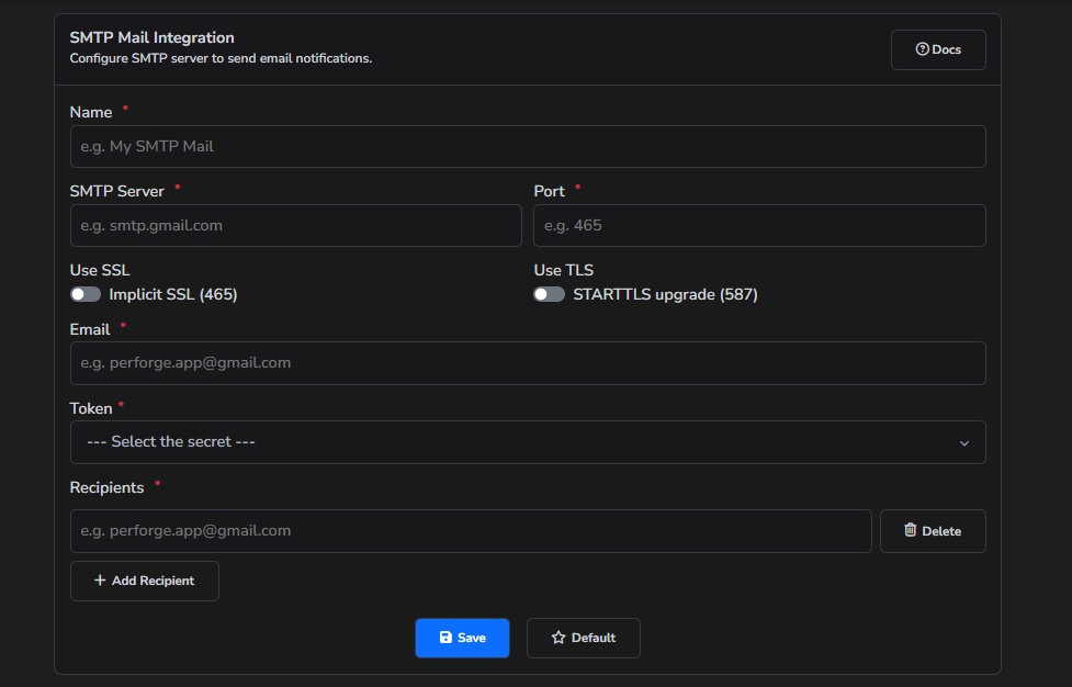 Docs Version Dropdown